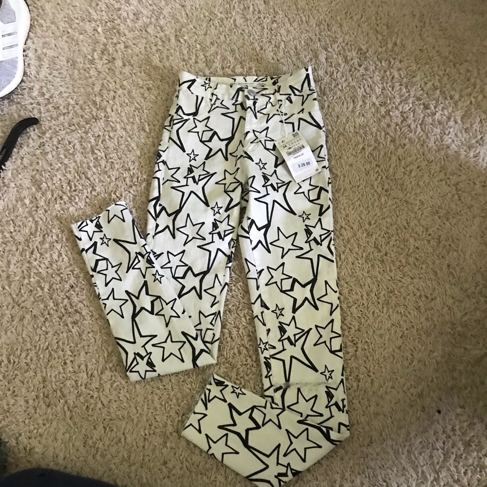 Zara Star Jeans NWT